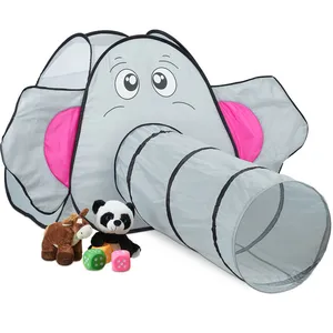 Relaxdays Tente de jeu pop-up éléphant avec tunnel de jeu, tente pour ...Vendu paramazon
