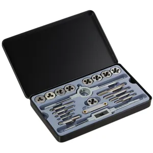 Comparateur de prix : RELAXDAYS Tarauds et filières jeu de 22 pièces - 10033743-0