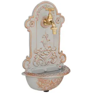 Relaxdays - Fontaine d'extérieur pour le jardin, design nostalgique, b... pas cher
