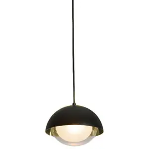 Comparateur de prix : TOOY lampe à suspension MUSE 554.21 (Laiton brossé - verre et métal)