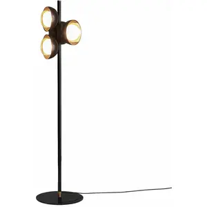 Comparateur de prix : TOOY lampadaire MUSE 554.65 (Laiton brossé - verre et métal)
