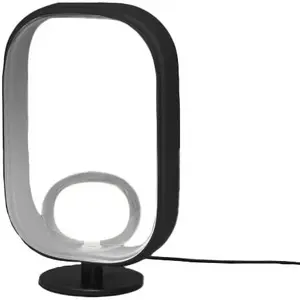 Comparateur de prix : Tooy Lampe De Table Filipa 555.31 (Gris Sable - Verre Et Métal)