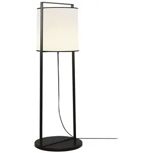Comparateur de prix : Tooy Lampadaire Macao 551.64 (Blanc - Tissu Et Métal)