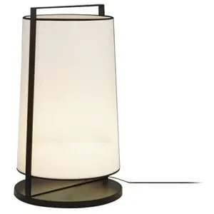 Comparateur de prix : Tooy Lampadaire Macao 551.65 (Blanc - Tissu Et Métal)