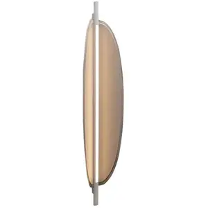TOOY lampe murale applique THULA 562.43 (Cuir beige et beige - Cuir et...Vendu parmyareadesign