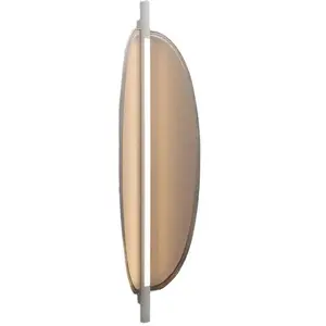 TOOY lampe murale applique THULA 562.42 (Cuir beige et beige - Cuir et...Vendu parmyareadesign