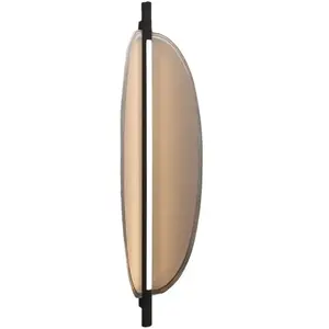 TOOY lampe murale applique THULA 562.42 (Cuir beige et noir sable - Cu...Vendu parmyareadesign
