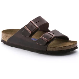 Birkenstock Arizona SFB Oiled Leather - Sandales Habana 42 - Étroit pas cher