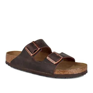 Sandales Birkenstock Arizona Waxy Leather Large 38 pas cher