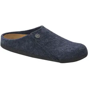 Birkenstock Zermatt Standard FE - Sandales Dark Blue 38 - Étroit pas cher