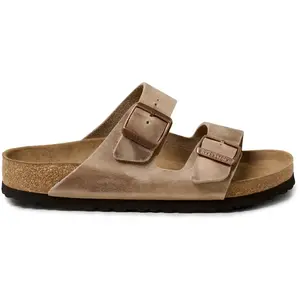 Arizona Leather Oiled - Regular par Birkenstock Marron 41 Homme pas cher