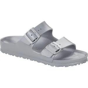 Birkenstock Arizona Eva - Sandales Metallic Silver 41 - Normal pas cher