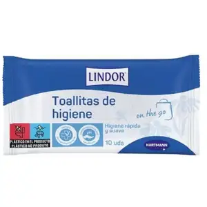 LINDOR toallitas húmedas 10 uVendu paronebioshop