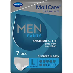 Comparateur de prix : Hartmann Molicare Premium Men Slips Absorbants Tl 7 Gouttes 7 Unités