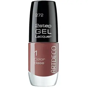 ARTDECO - 2 STEP GEL LACQUER COLOR BASE Vernis à ongles 6 ml Marron un... pas cher