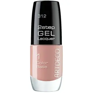 ARTDECO - 2 STEP GEL LACQUER COLOR BASE Vernis à ongles 6 ml Or rose u... pas cher