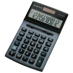 Olympia LCD4112 Calculatrice Bleu pas cher