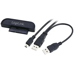 LogiLink Câble adaptateur USB 2.0 - SATA, USB A mâle - SATA () pas cher