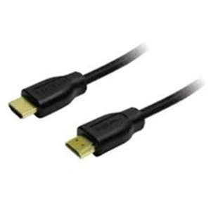 LOGILINK Cable HDMI male/male - fiche OR 1m Noir