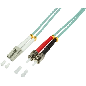 LogiLight Fibre Patch Cable (50/125µ oM3 LC/St 5 m