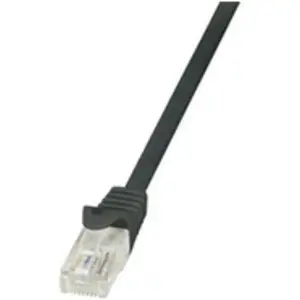LogiLink CP1073U Câble réseau Cat5e UTP AWG26 5 m Noir pas cher
