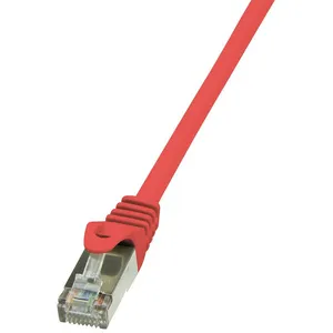 Comparateur de prix : LogiLink CP1034U Câble réseau Cat5e UTP AWG26 1 m Rouge