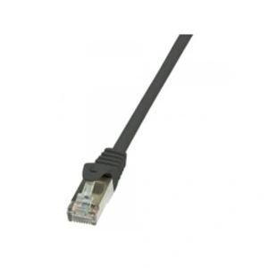 2direct LogiLink Câble Patch, Cat. 5e, F/UTP, 10,0 m, noir, gaine en ()