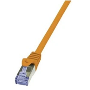 Comparateur de prix : LogiLink PrimeLine Câble réseau Cat6A S/FTP AWG26 PIMF LSZH 5 m Orange