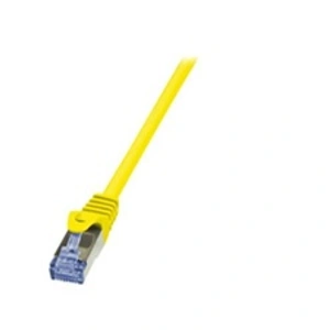 2direct LogiLink PrimeLine Câble réseau Cat6A S/FTP AWG26 PIMF LSZH 10 m Jaune pas cher