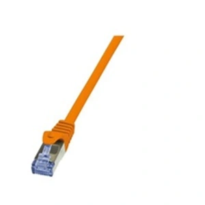 2direct LogiLink PrimeLine Câble réseau Cat6A S/FTP AWG26 PIMF LSZH 7,50 m Orange