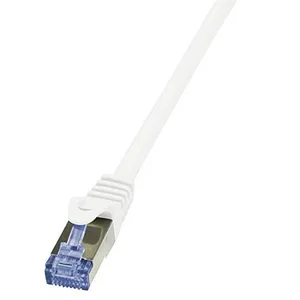 Câble réseau (RJ45) CAT6A S/FTP blanc 5,00m - LOGILINK - sans halogène pas cher