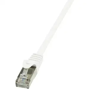 Comparateur de prix : Câble réseau (RJ45) CAT6 F/UTP blanc 10m - LOGILINK - conducteurs CCAW