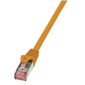 Comparateur de prix : LogiLink PrimeLine Câble réseau Cat6 S/FTP AWG27 PIMF LSZH 3 m Orange