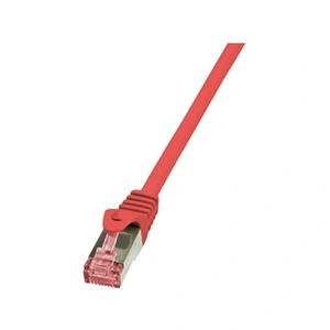 2direct LogiLink PrimeLine Câble réseau Cat6 S/FTP AWG27 PIMF LSZH 3 m Rouge pas cher