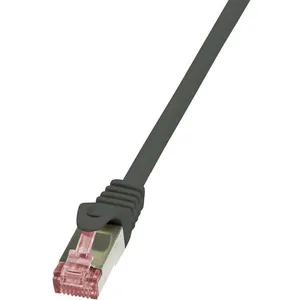Comparateur de prix : LogiLink PrimeLine Câble réseau Cat6 S/FTP AWG27 PIMF LSZH 3 m Noir