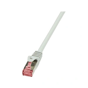 Comparateur de prix : LogiLink PrimeLine Câble réseau Cat6 S/FTP AWG27 PIMF LSZH 3 m Gris