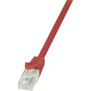 Comparateur de prix : LogiLink EconLine Câble réseau Cat6 U/UTP AWG24 3 m Rouge