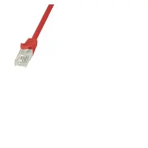 Comparateur de prix : LogiLink EconLine Câble réseau Cat6 U/UTP AWG24 0,25 m Rouge