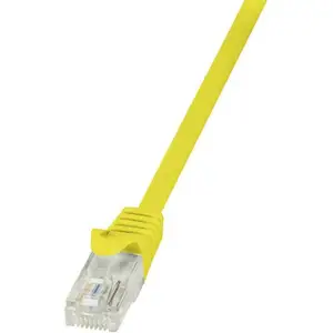 Comparateur de prix : 2direct LogiLink Câble patch EconLine, Cat. 6, U/UTP, 0,5 m, jaune ()