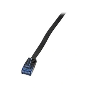 2direct LogiLink CP0139B Câble réseau Cat5e UTP AWG 30 RJ45 10 m Bleu/Noir pas cher
