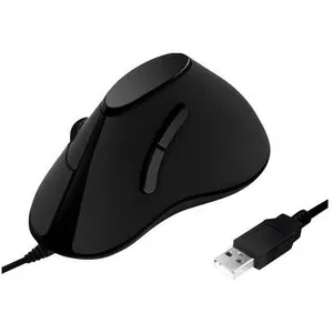 Souris verticale LogiLink Ergonomic Vertical - 5 boutons - USB - Noir