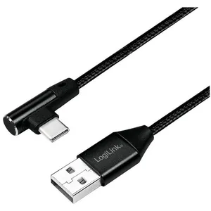 LogiLink CU0137 - 0,3 m - USB A - USB C - 2.0 - 480 Mbit/s - Noir pas cher