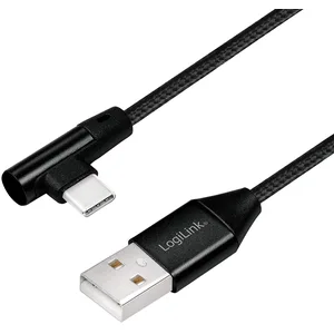 CU0138 - 1 m - usb a - usb c - 2.0 - 480 Mbit/s - Noir - Logilink pas cher
