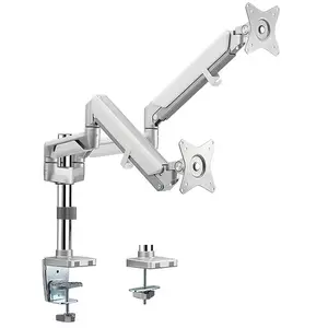 Comparateur de prix : LogiLink BP0089 support d'écran plat pour bureau 81,3 cm (32") Argent