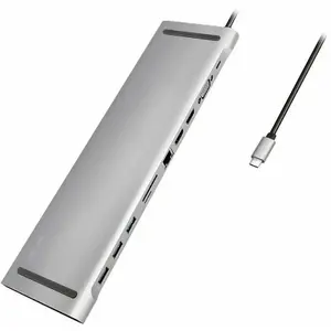 Comparateur de prix : LogiLink UA0373 station d'accueil Avec fil USB 3.2 Gen 1 (3.1 Gen 1) Type-C Aluminium UA0373
