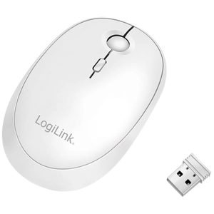 LogiLink Souris optique, sans fil, blanc () pas cher