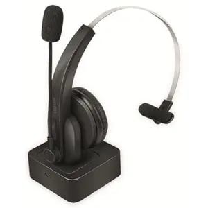 LOGILINK BT0059 CASQUE MONO BLUETOOTH AVEC STATION DE CHARGE, MICROPHO