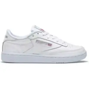 Reebok Mixte Club C 85 Basket, White Light Grey, 35.5 EU