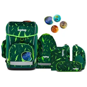 Comparateur de prix : ergobag Sac décole vert foncé vert fluo pour fille et garçon - Lumi-Ed...