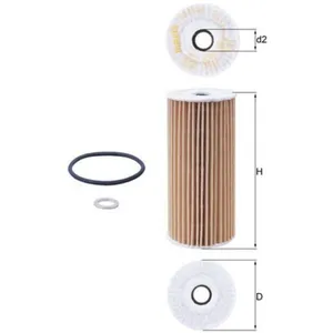 Filtre à huile KNECHT OX1048D pas cher